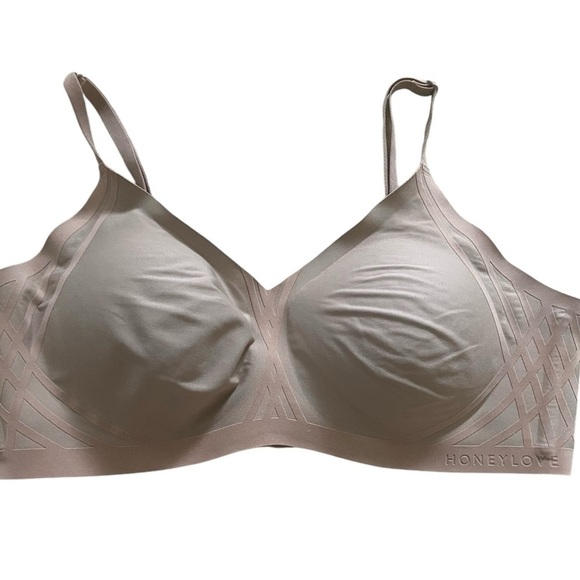 Honey Love Body wireless nude bra in M, removable pads - Picture 1 of 4